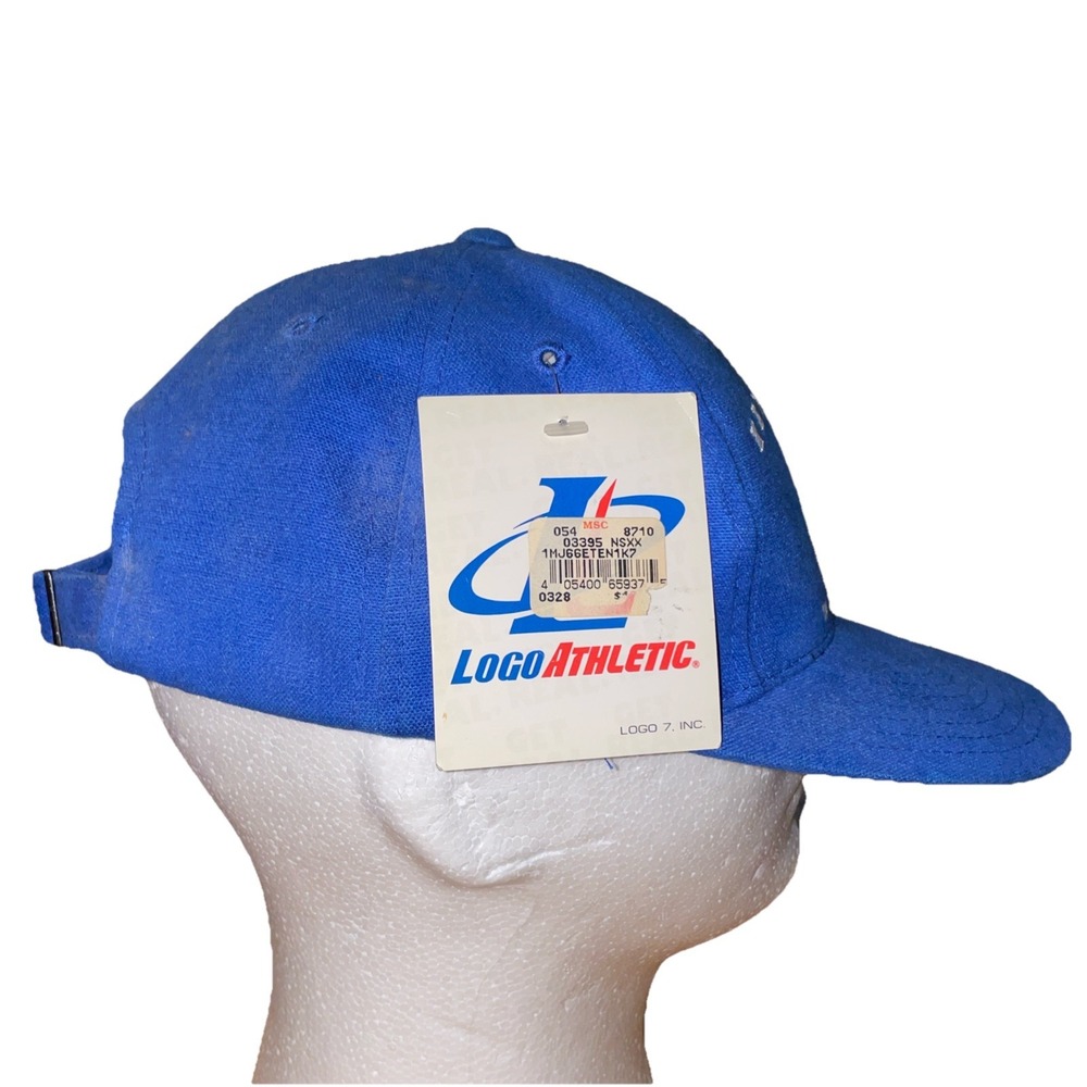 Vintage Kentucky Wildcats Logo Athletic NCAA Cap Adjustable Hat NWT Old Stock - Picture 6 of 10